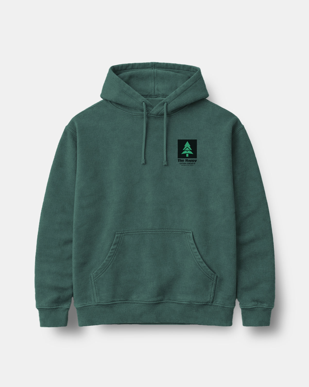 Mountain-Tree Happy Co. Nature-Dyed Unisex Hoodie - The Happy Clothing Company