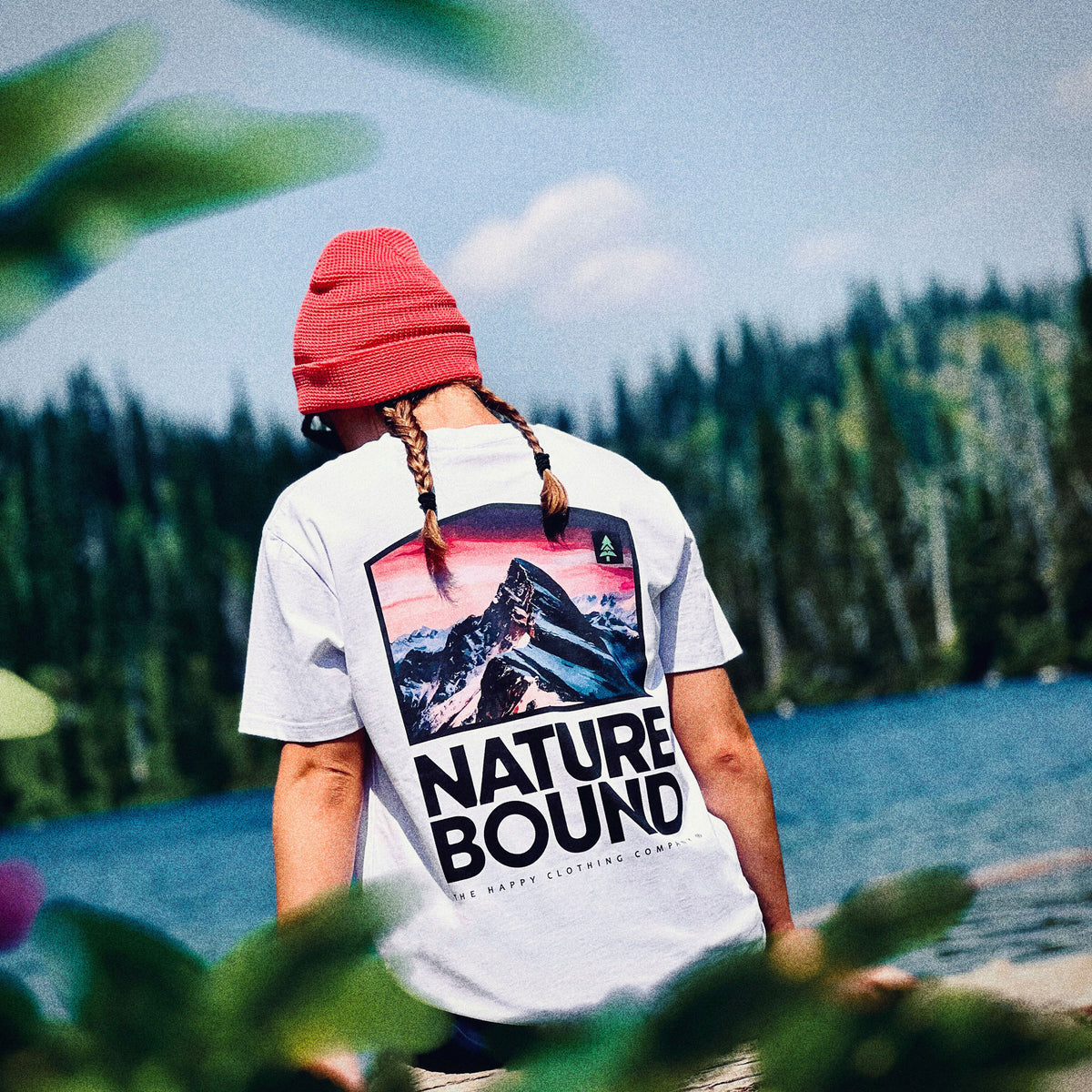 Nature Bound 'Lifestyle Tee' | Premium Heavyweight | - The Happy Clothing Company