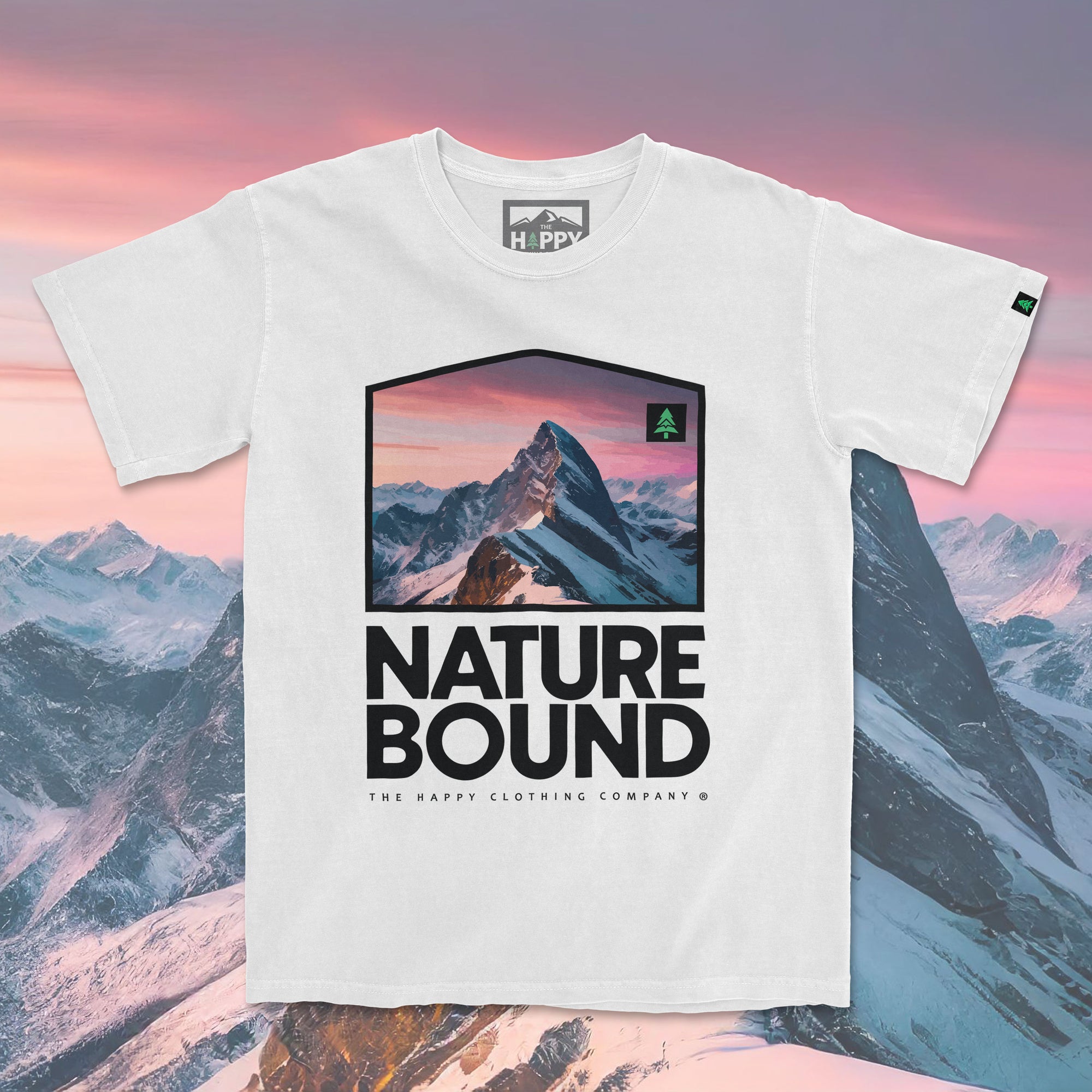 Nature Bound Pigment-Dyed Tee