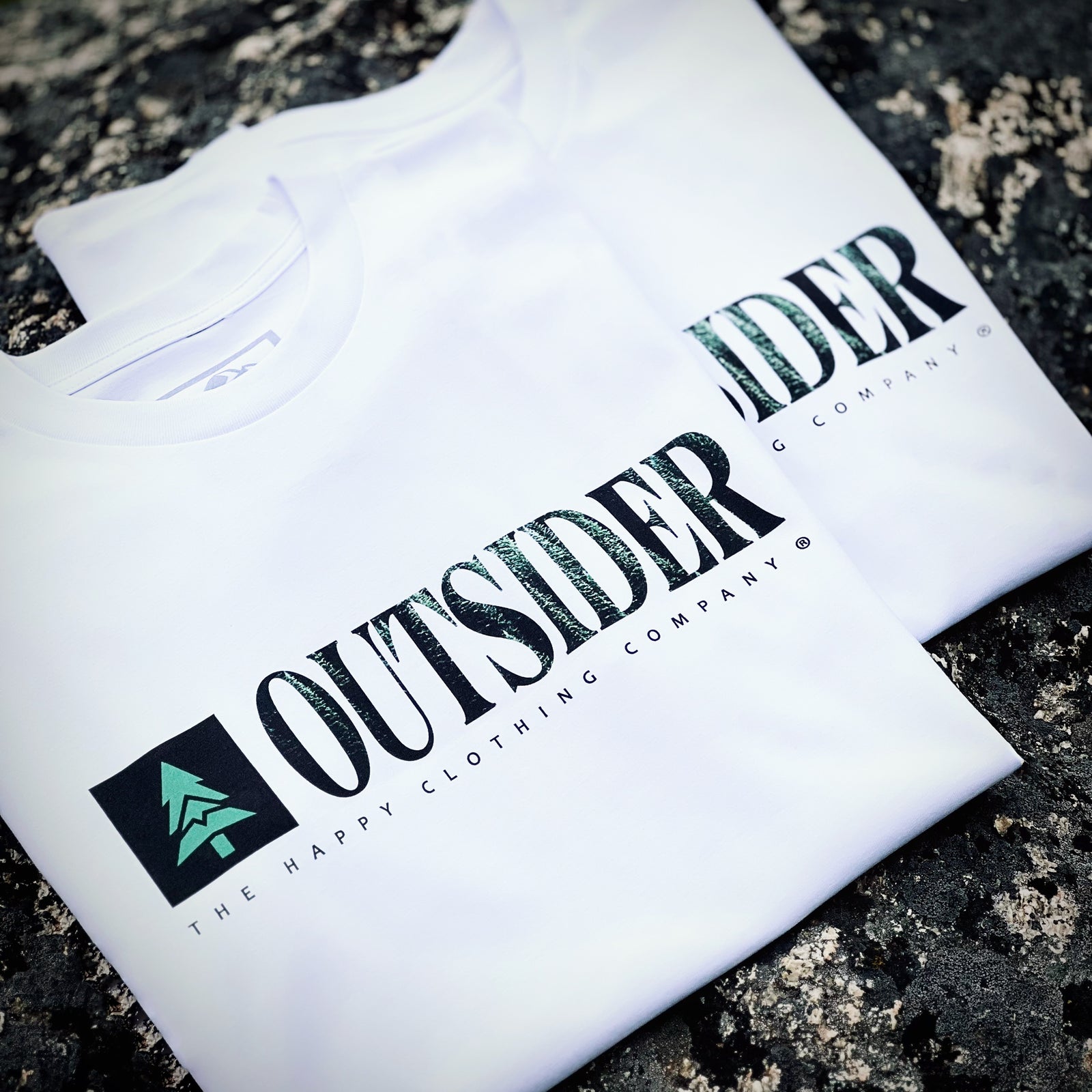 Outsider 'Vintage Tee' | Oversized Heavyweight | - The Happy Clothing Company