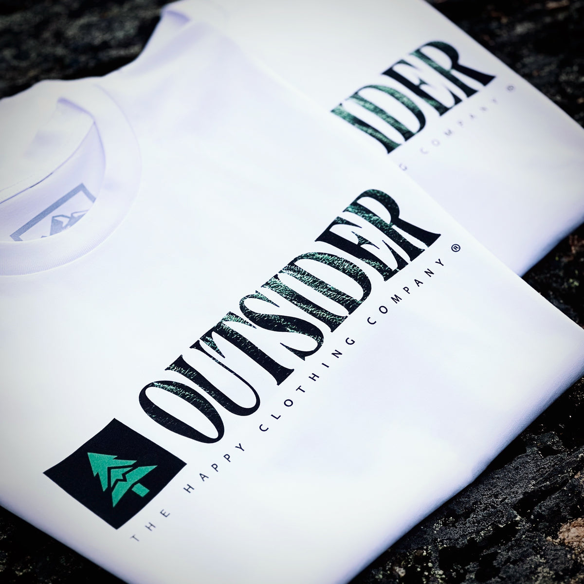 Outsider 'Vintage Tee' | Oversized Heavyweight | - The Happy Clothing Company