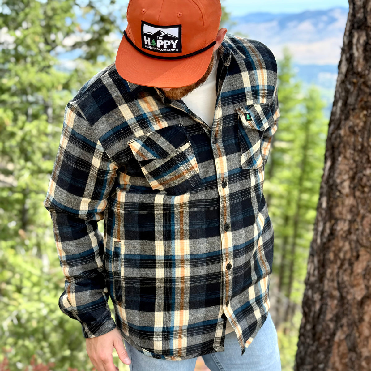 The Nomad Plaid Jacket - The Happy Clothing Company