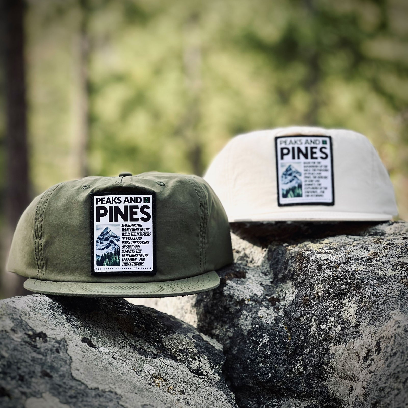Peaks and Pines Lightweight Trail Cap - The Happy Clothing Company
