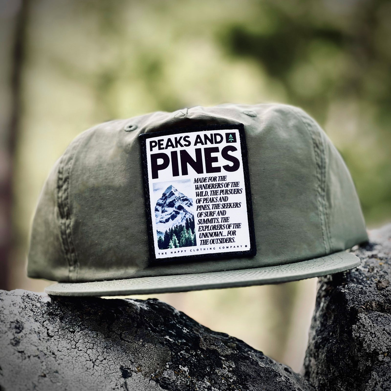 Peaks and Pines Lightweight Trail Cap - The Happy Clothing Company