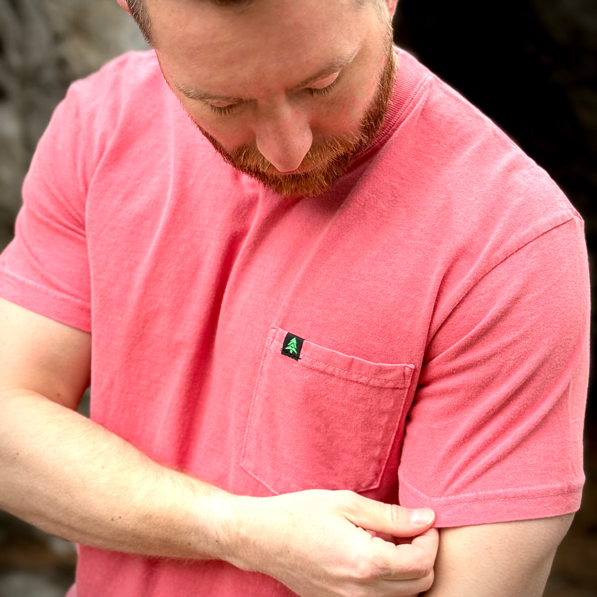 Nature-Dyed Pocket T-Shirt - The Happy Clothing Company