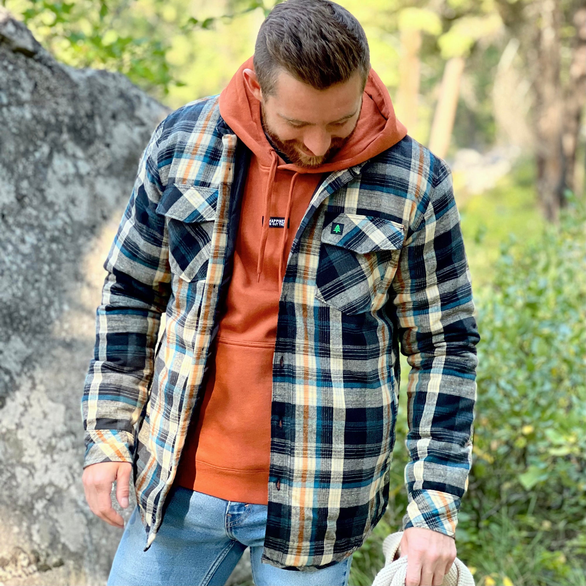 Basecamp Plaid Flannel Jacket Fall Edition 🍁 - The Happy Clothing