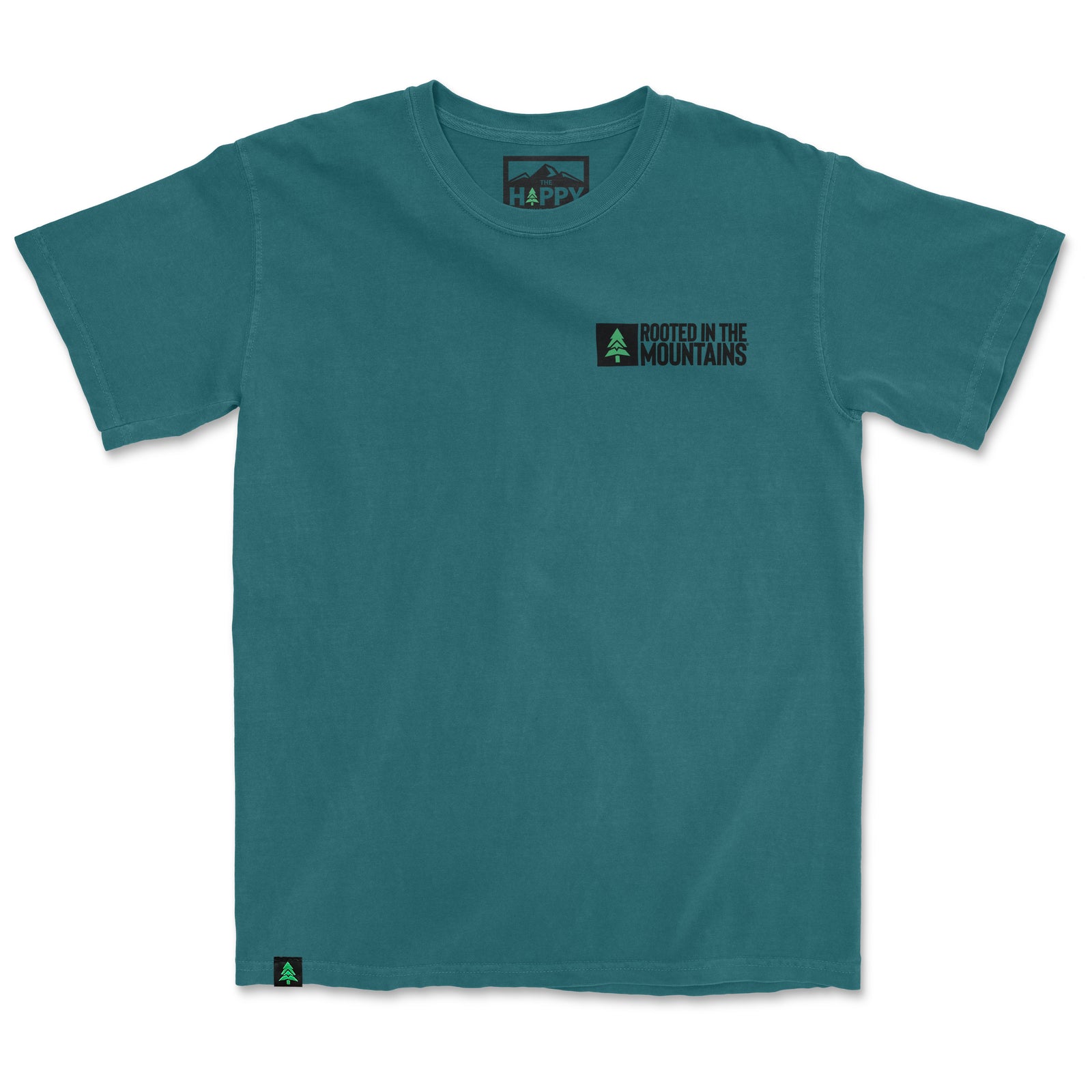 Rooted In The Mountains Nature-Dyed Tee - The Happy Clothing Company