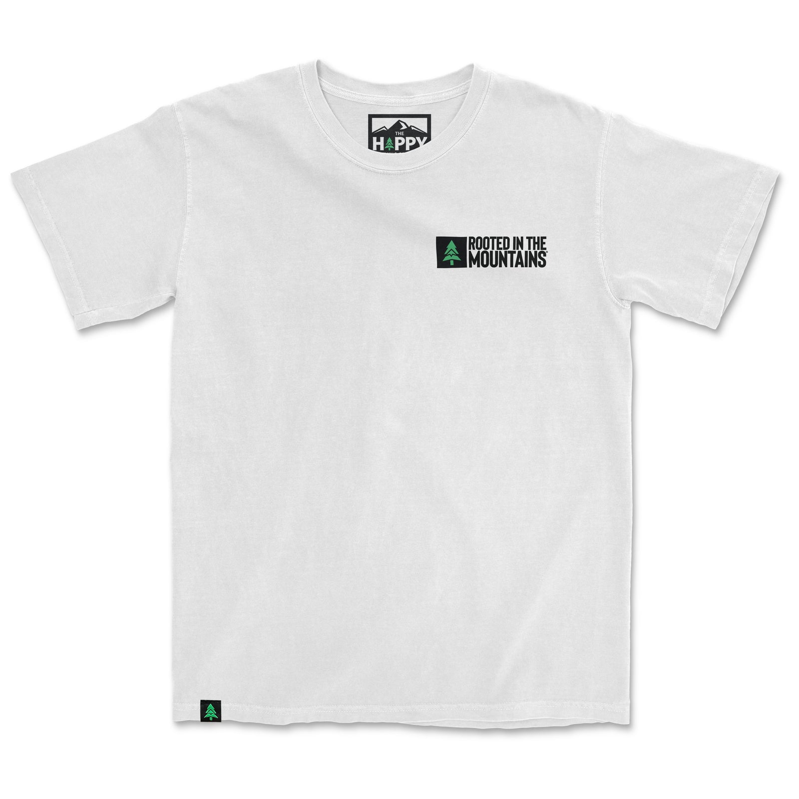 Rooted In The Mountains Nature-Dyed Tee - The Happy Clothing Company