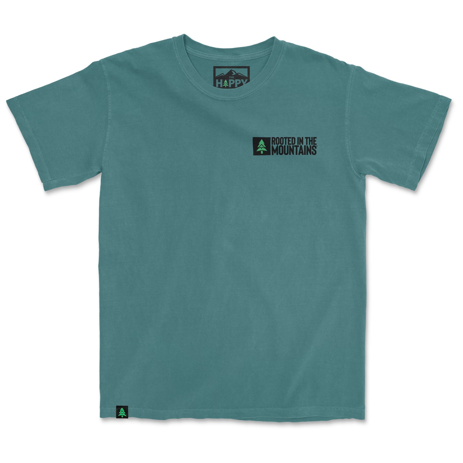 Rooted In The Mountains Nature-Dyed Tee - The Happy Clothing Company