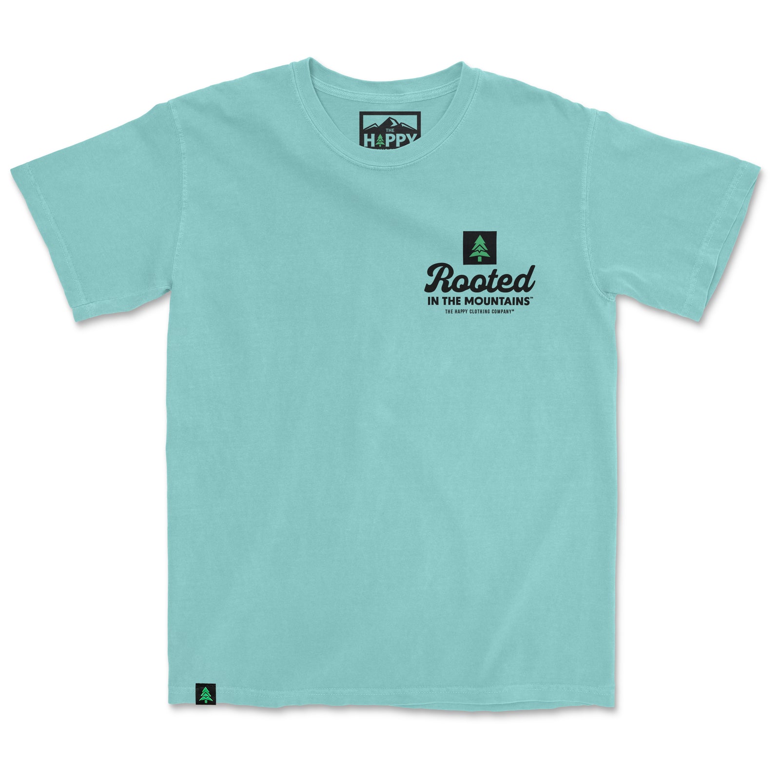 Rooted In The Mountains Nature-Dyed Tee - The Happy Clothing Company