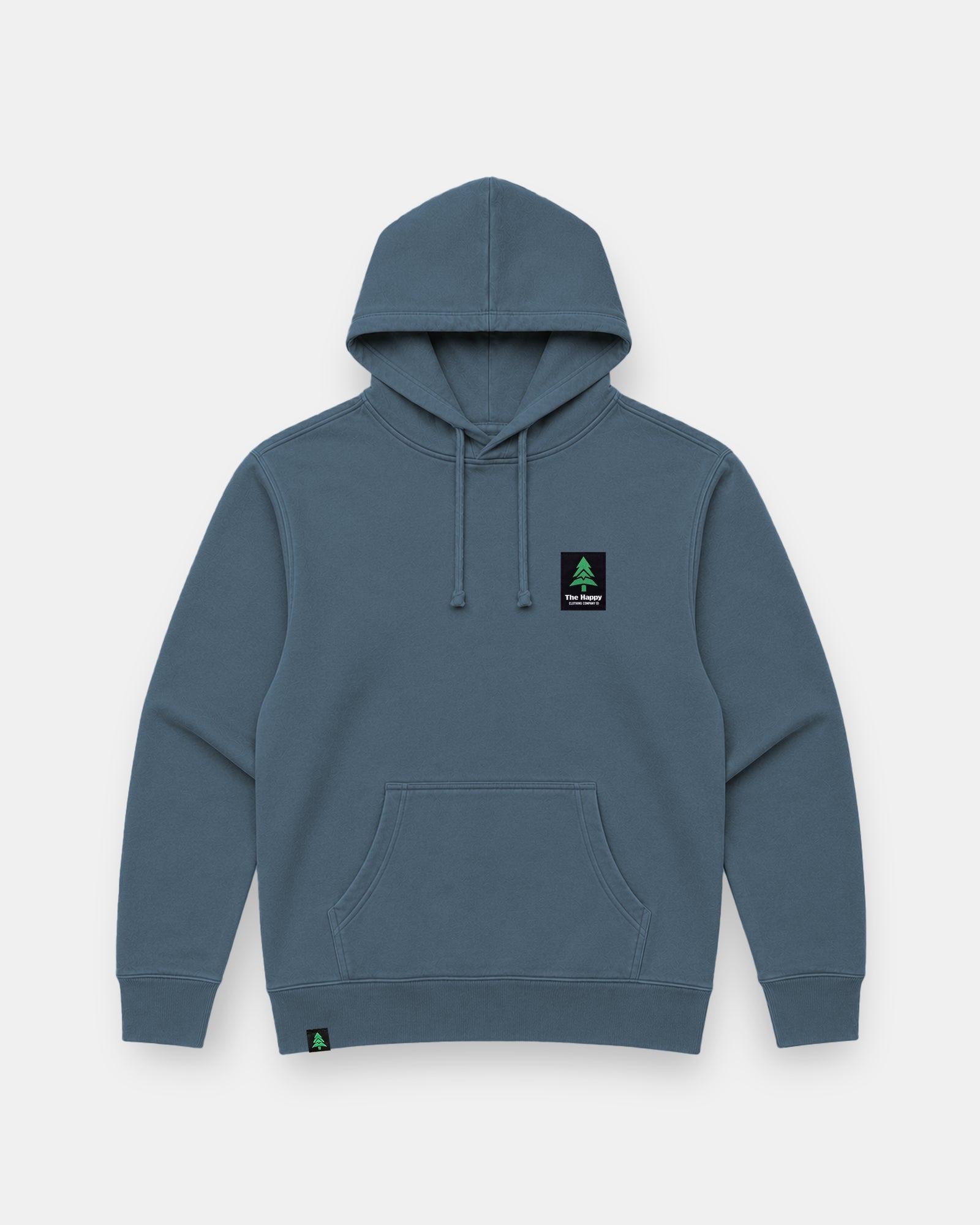 Mountain-Tree Happy Co. Label Nature-Dyed Unisex Hoodie