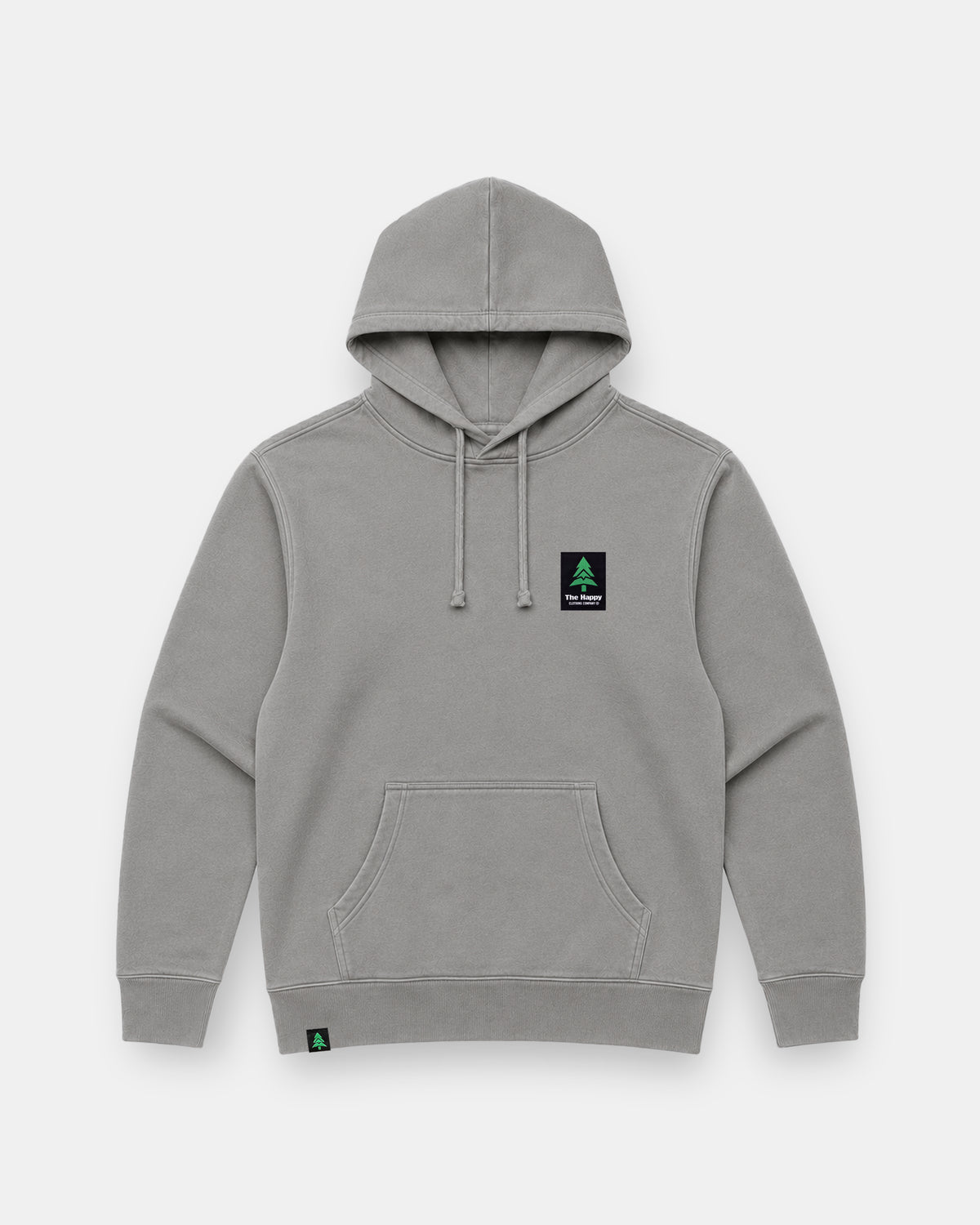 Mountain-Tree Happy Co. Label Nature-Dyed Unisex Hoodie