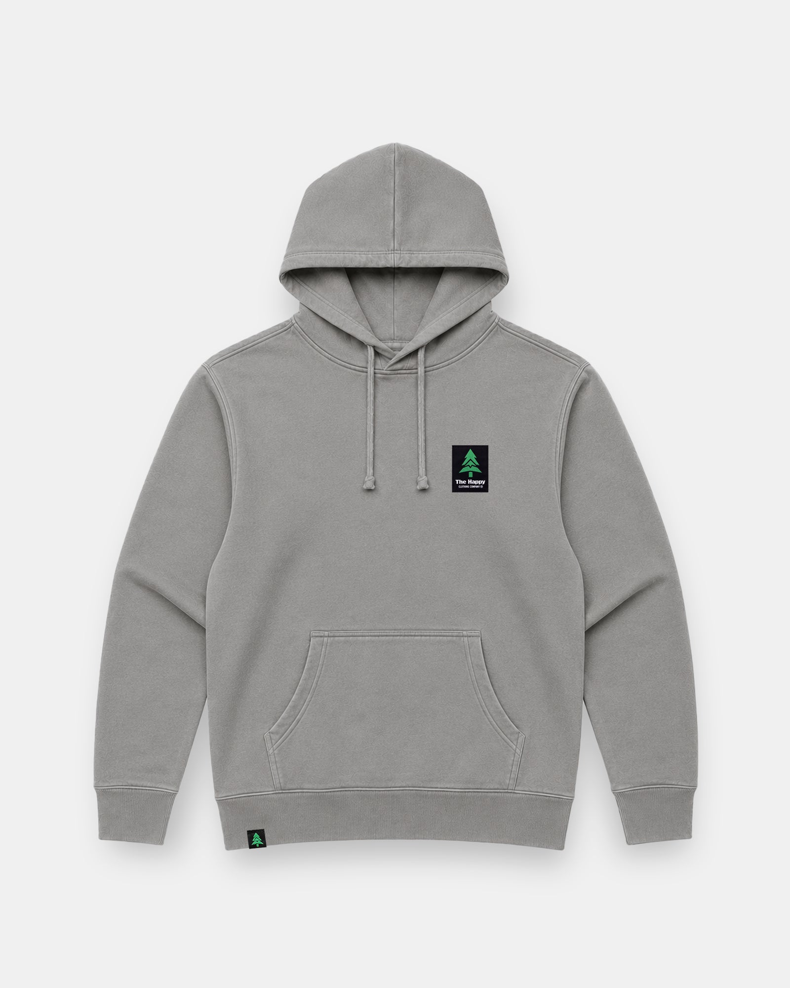 Mountain-Tree Happy Co. Label Nature-Dyed Unisex Hoodie
