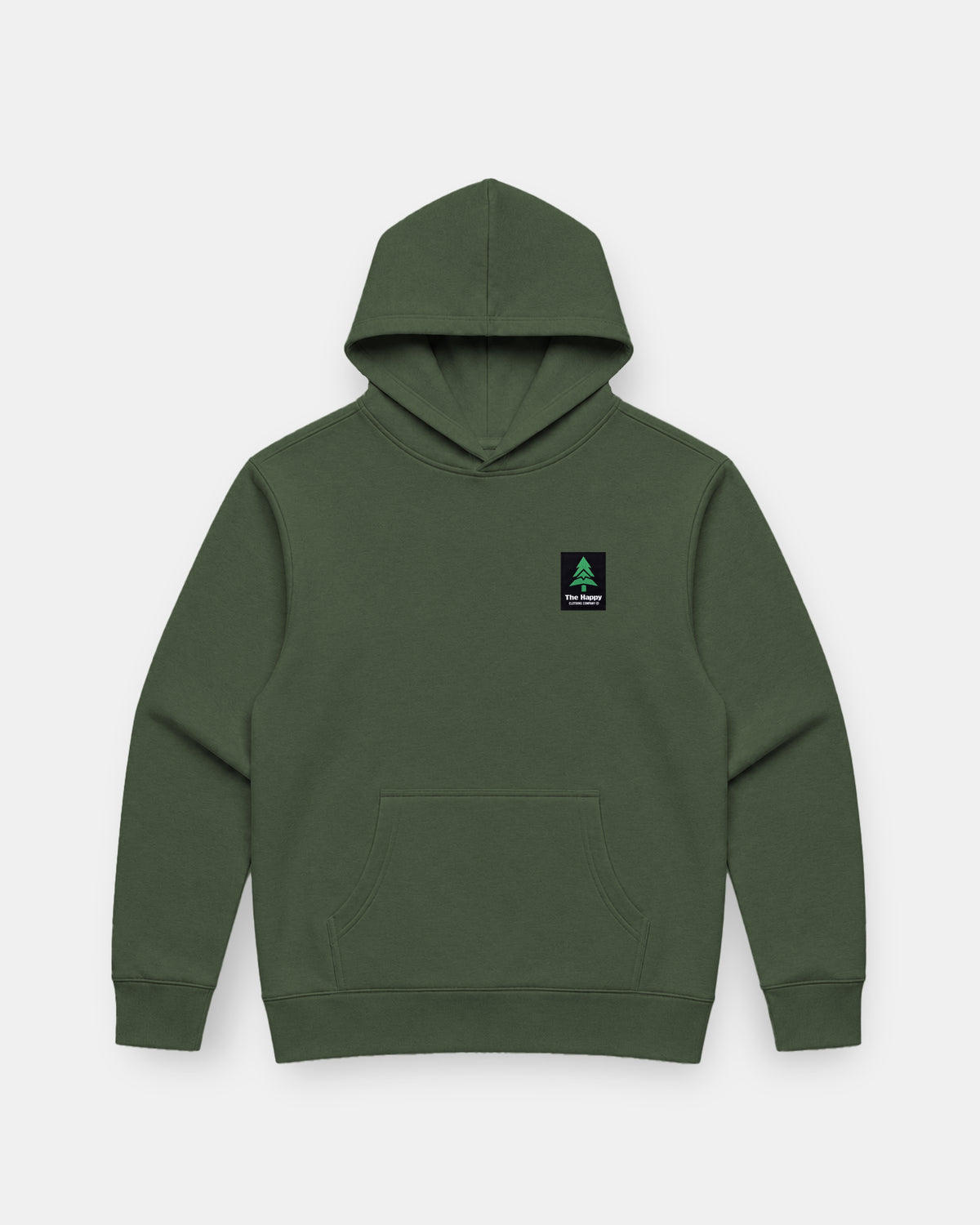 Mountain-Tree Happy Co. Label Vintage Unisex Relaxed Hoodie