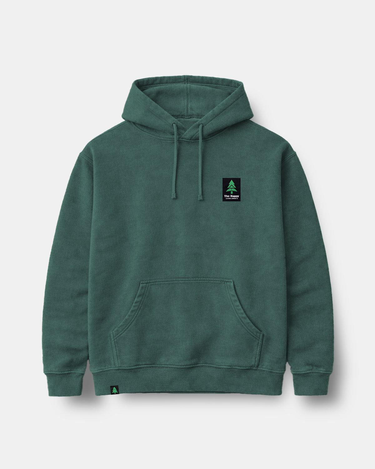 Mountain-Tree Happy Co. Label Nature-Dyed Unisex Hoodie