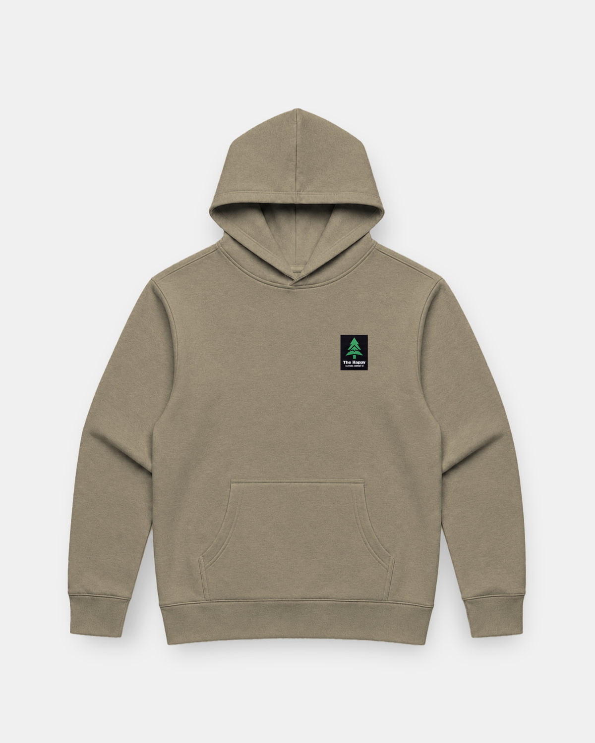 Mountain-Tree Happy Co. Label Vintage Unisex Relaxed Hoodie