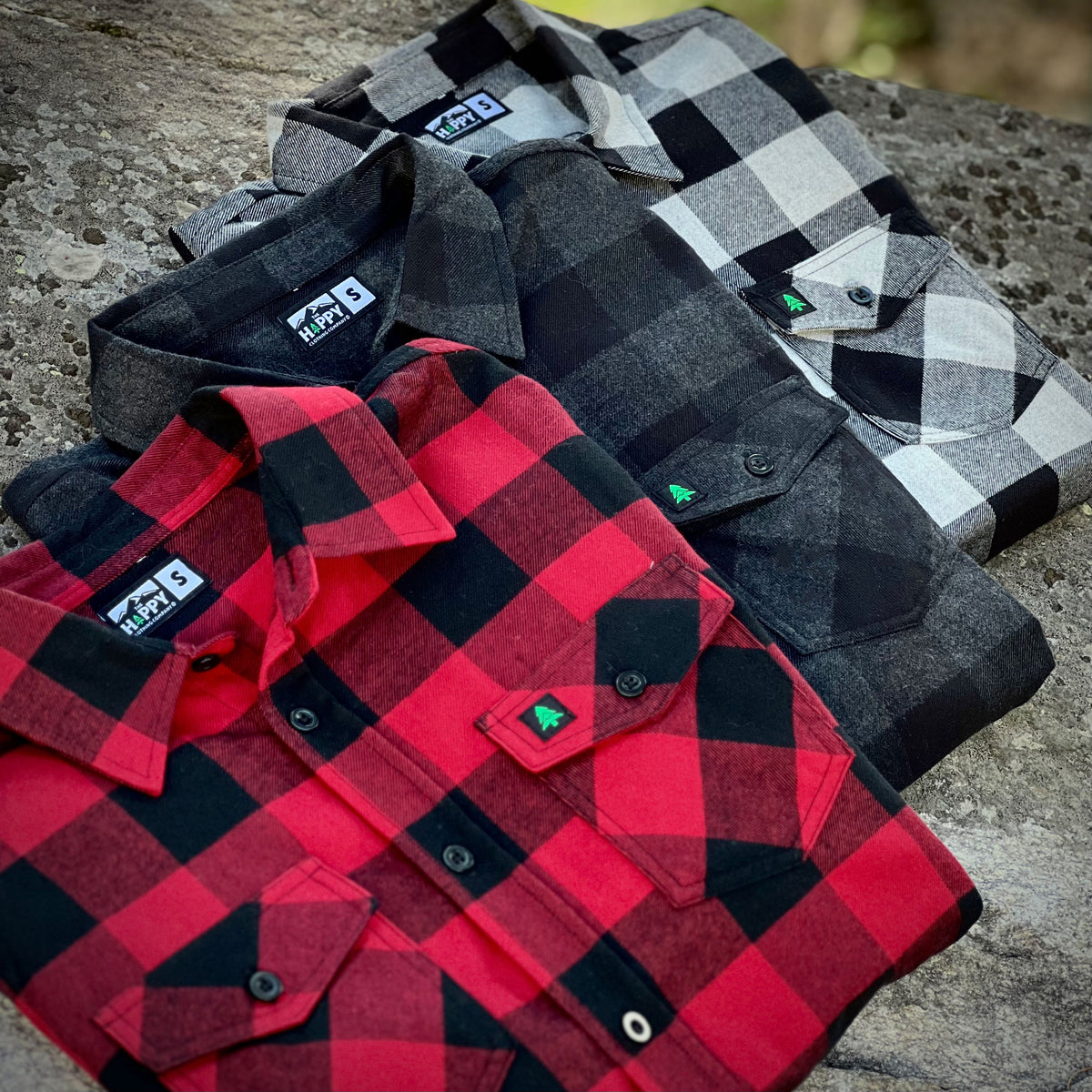 Basecamp Plaid Flannel Lumberjack Edition 🪓 | REGULAR FIT | - The Happy Clothing Company
