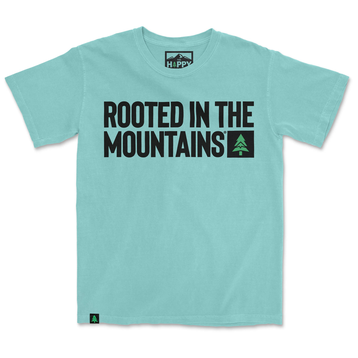 Rooted In The Mountains Nature-Dyed Tee - The Happy Clothing Company