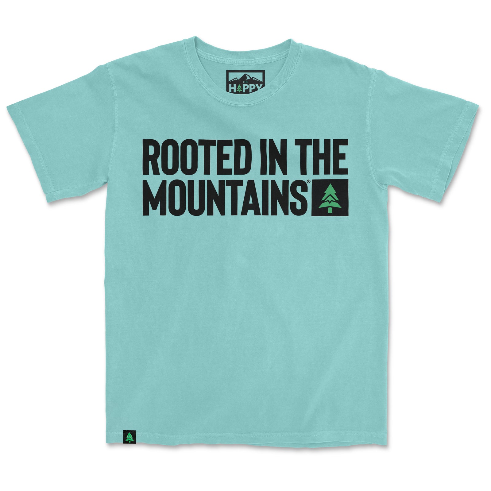 Rooted In The Mountains Nature-Dyed Tee - The Happy Clothing Company