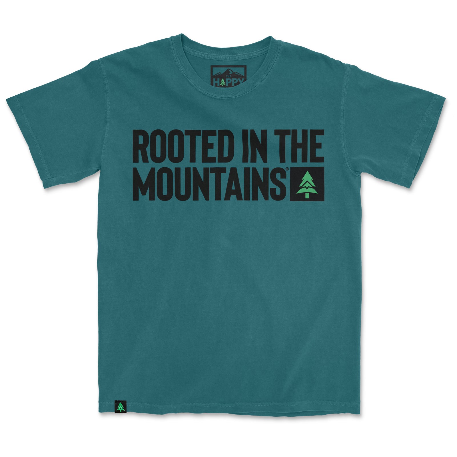 Rooted In The Mountains Nature-Dyed Tee - The Happy Clothing Company