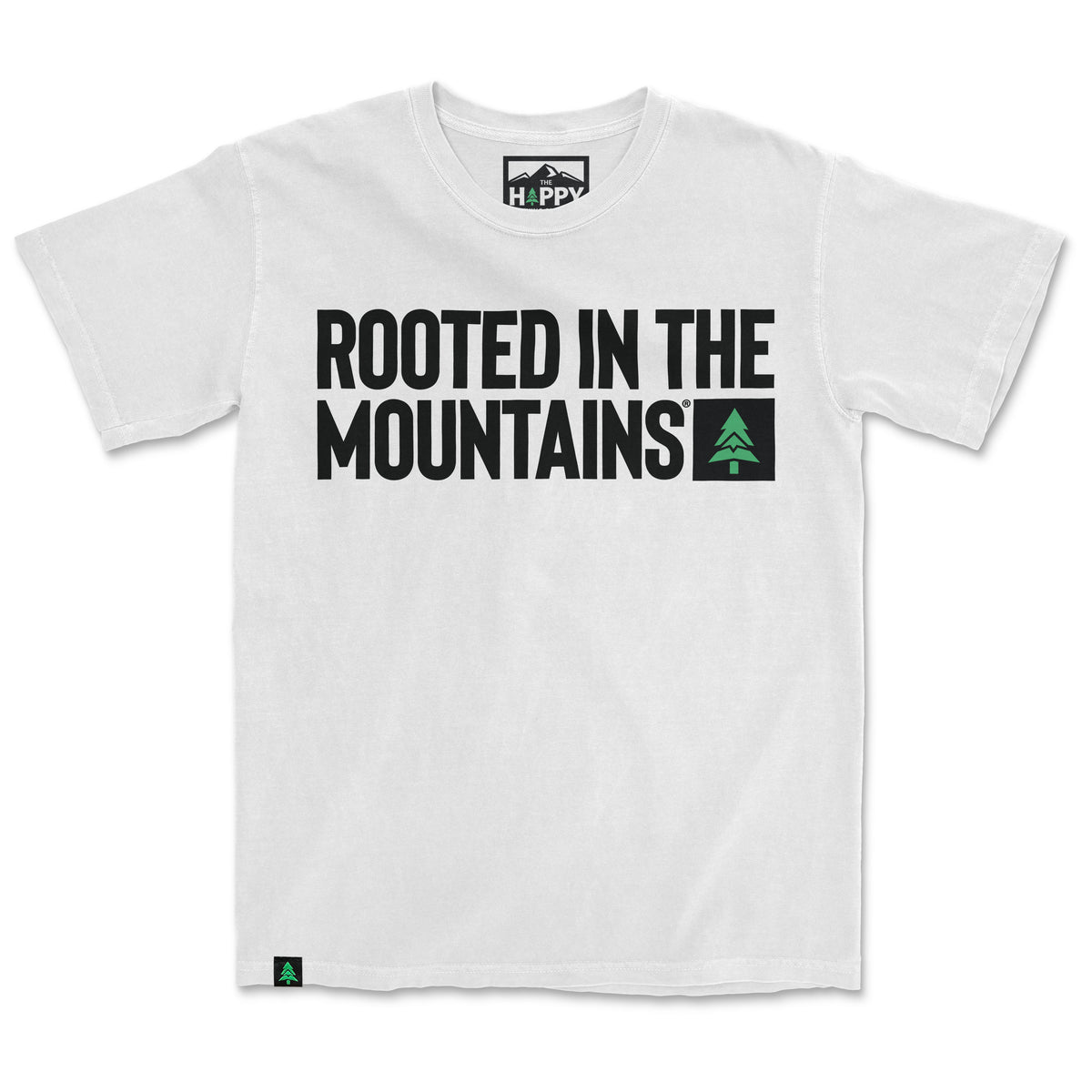 Rooted In The Mountains Nature-Dyed Tee - The Happy Clothing Company