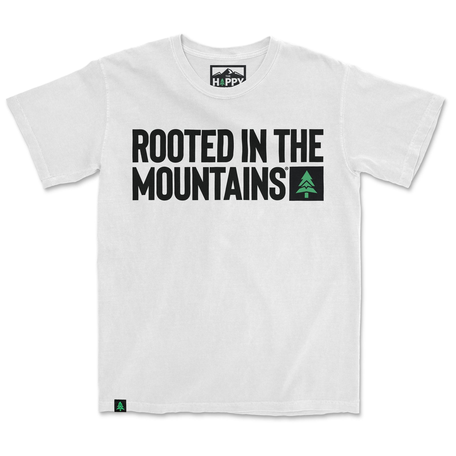 Rooted In The Mountains Nature-Dyed Tee - The Happy Clothing Company