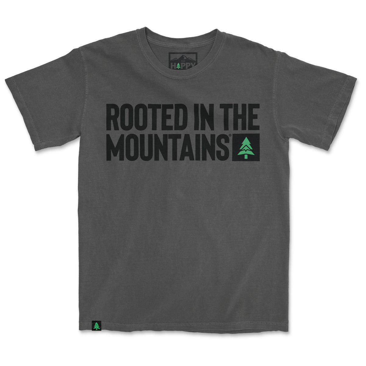 Rooted In The Mountains Nature-Dyed Tee - The Happy Clothing Company