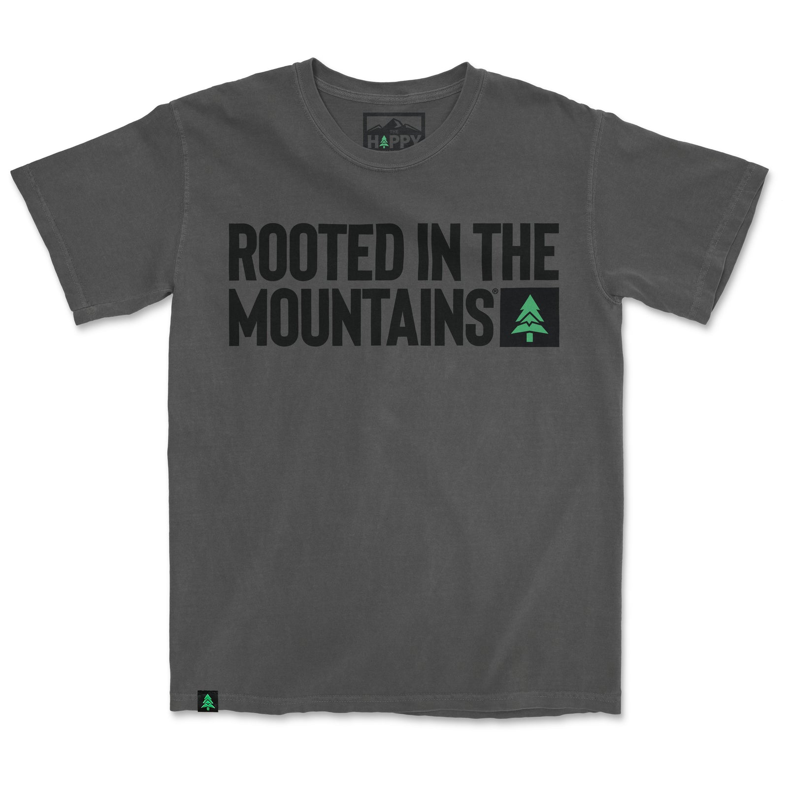Rooted In The Mountains Nature-Dyed Tee - The Happy Clothing Company
