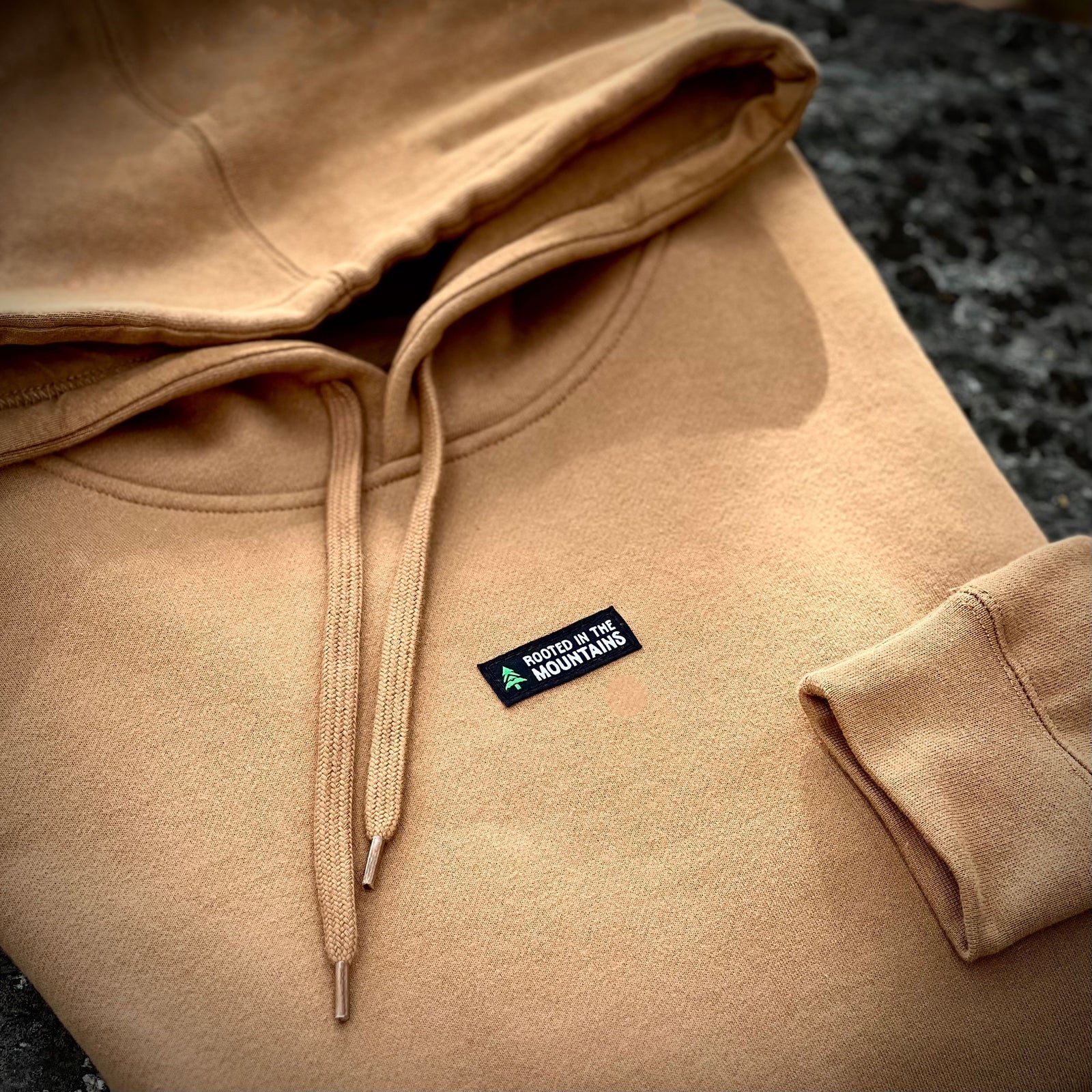 Rooted In The Mountains Heavyweight Hoodie | Fall Edition | - The Happy Clothing Company