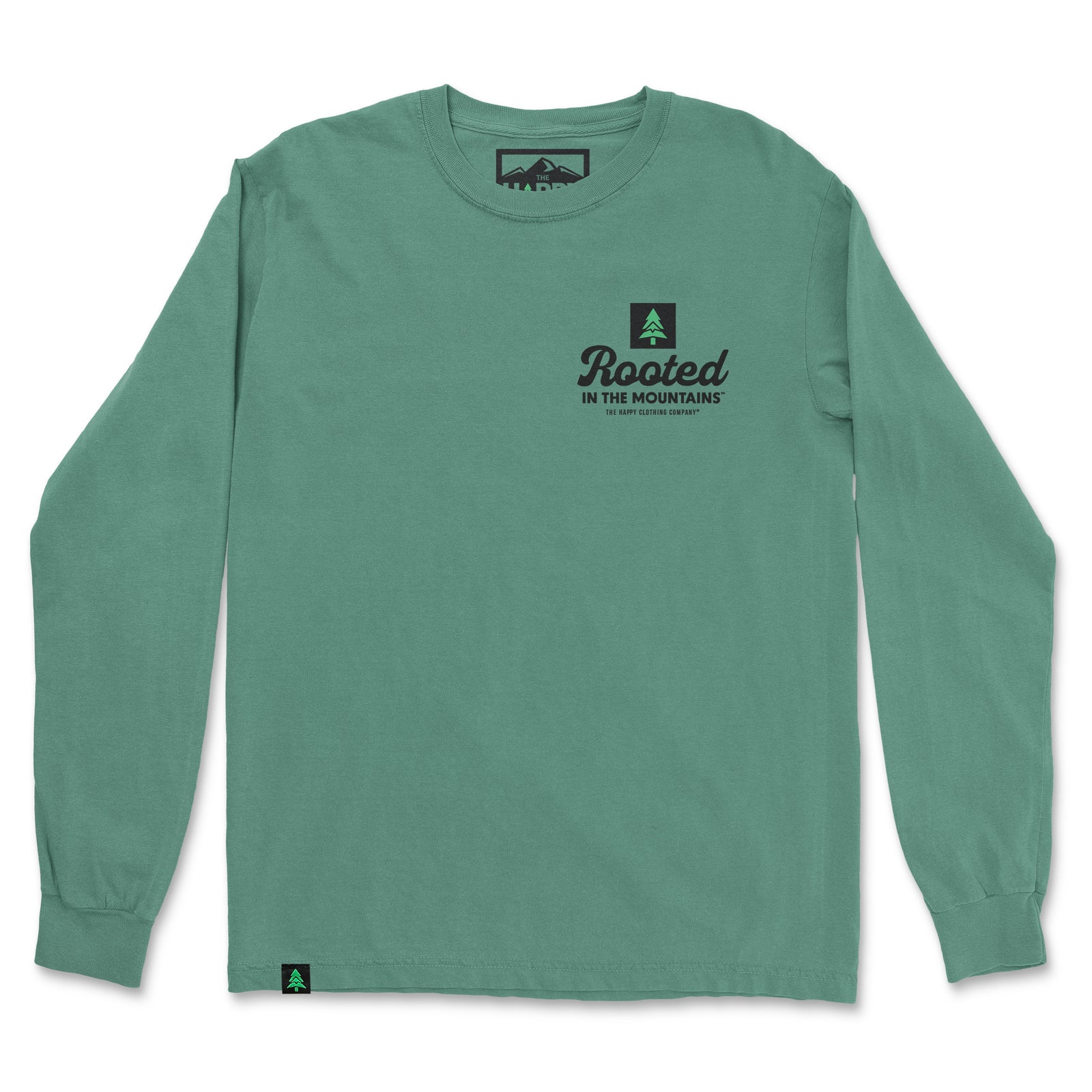 Rooted In The Mountains Nature-Dyed Long Sleeve - The Happy Clothing Company