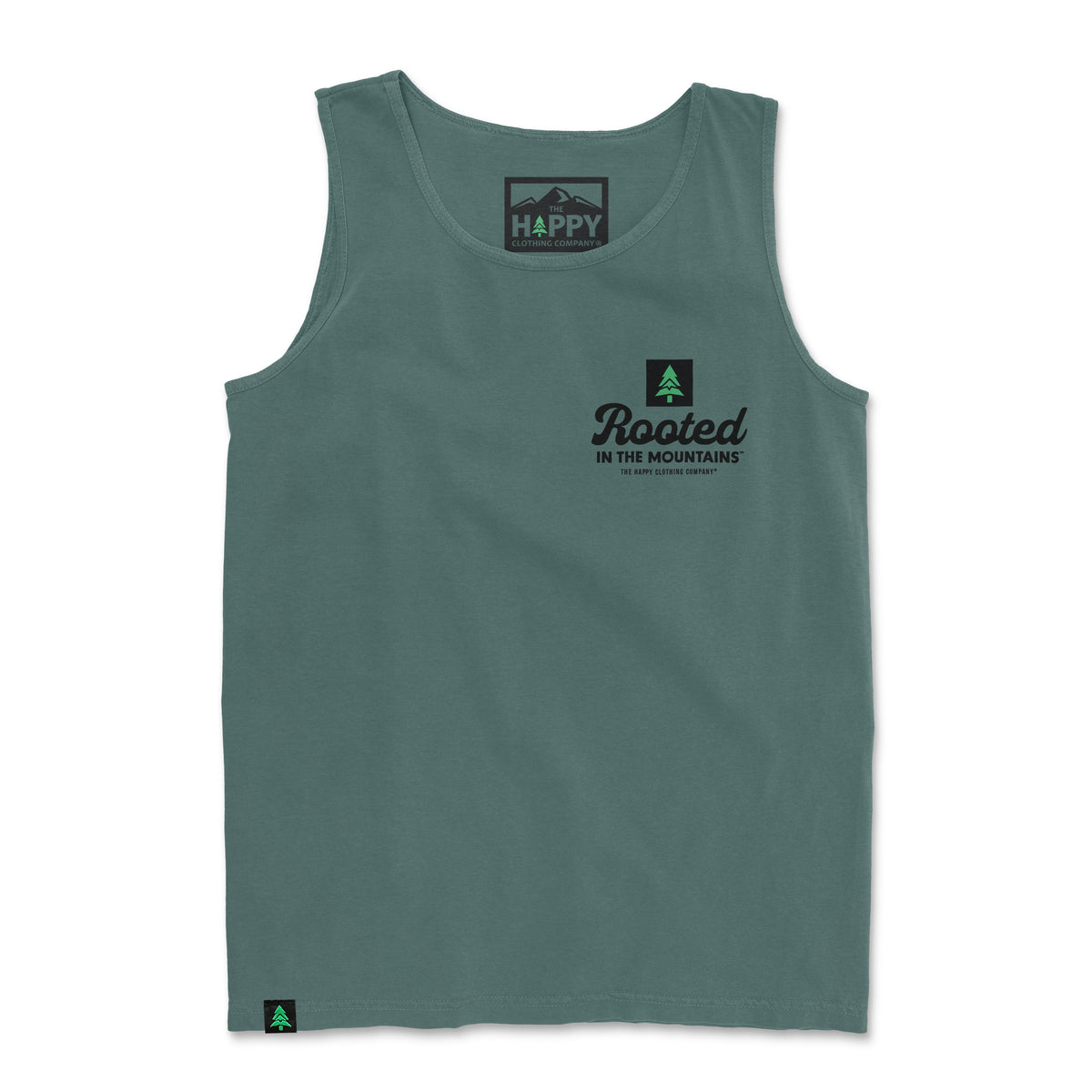 Rooted In The Mountains Nature-Dyed Tank - The Happy Clothing Company