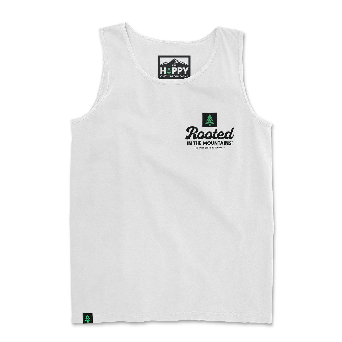 Rooted In The Mountains Nature-Dyed Tank - The Happy Clothing Company