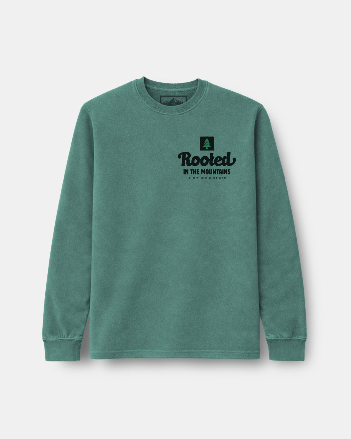 Rooted In The Mountains Nature-Dyed Long Sleeve - The Happy Clothing Company