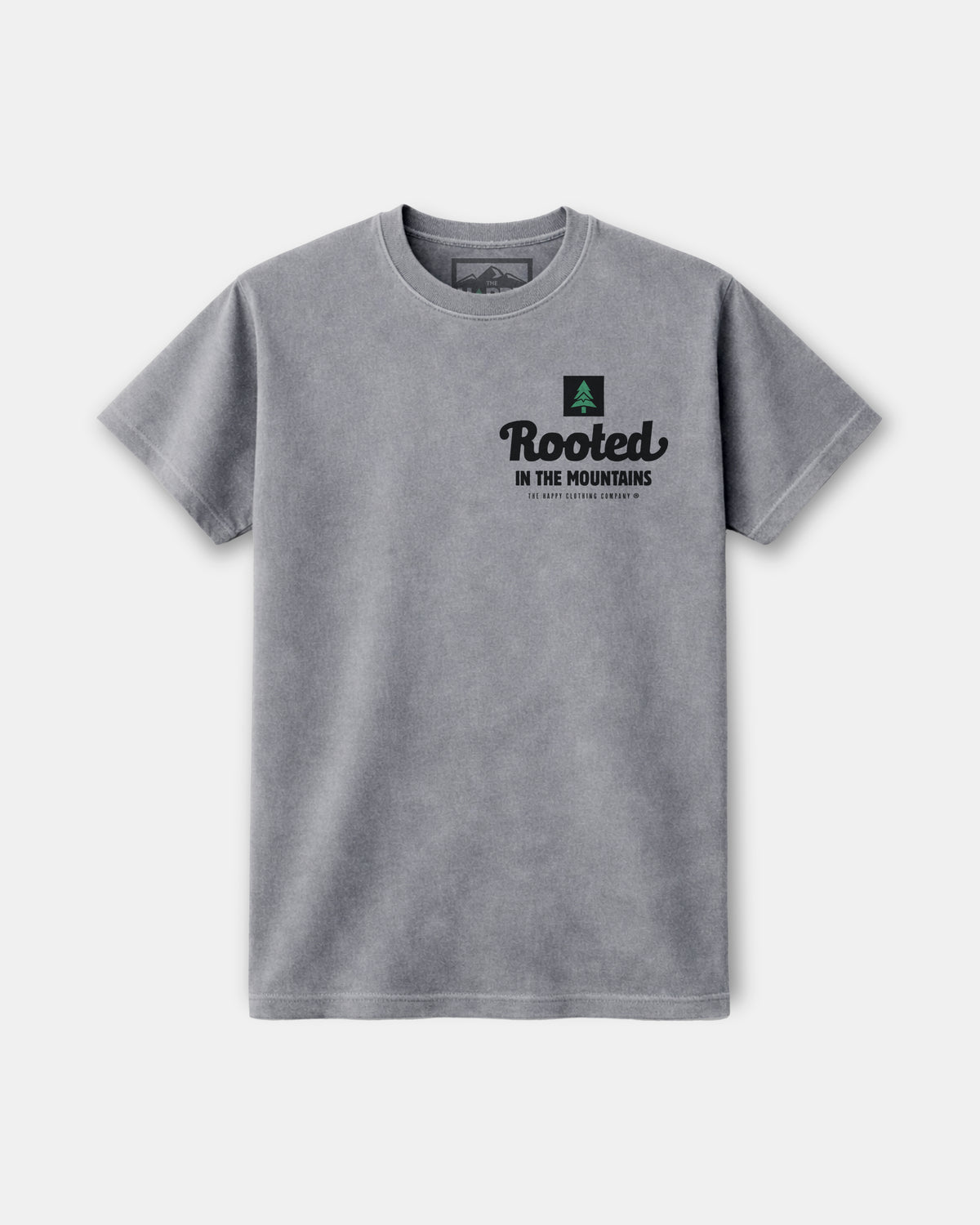 Rooted In The Mountains Nature-Dyed Tee - The Happy Clothing Company