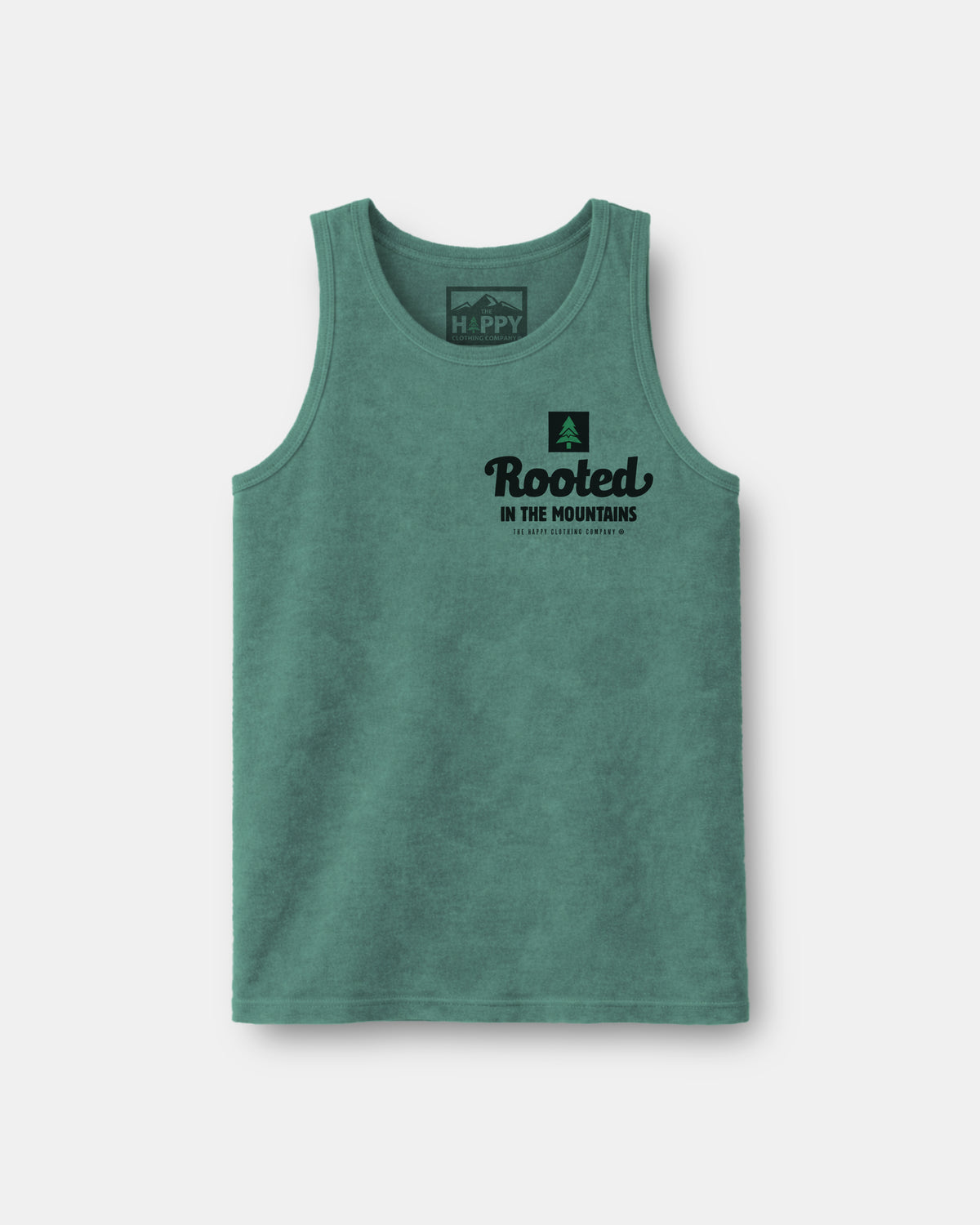 Rooted In The Mountains Nature-Dyed Tank - The Happy Clothing Company