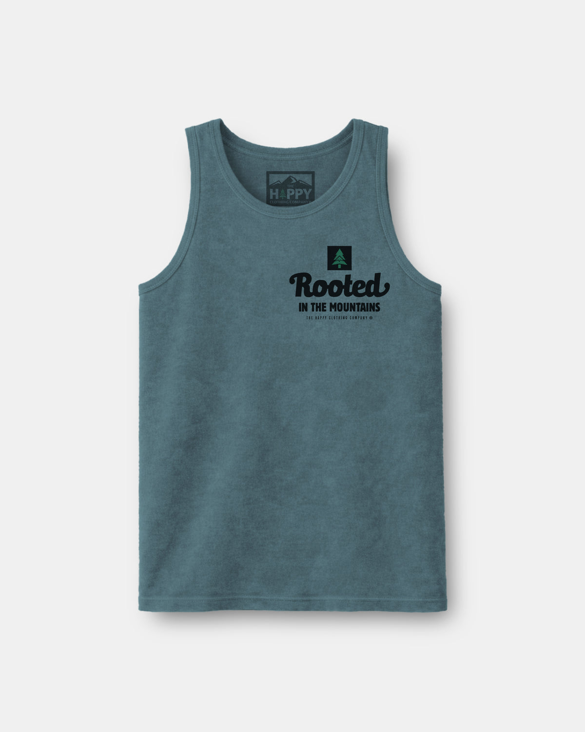 Rooted In The Mountains Nature-Dyed Tank - The Happy Clothing Company