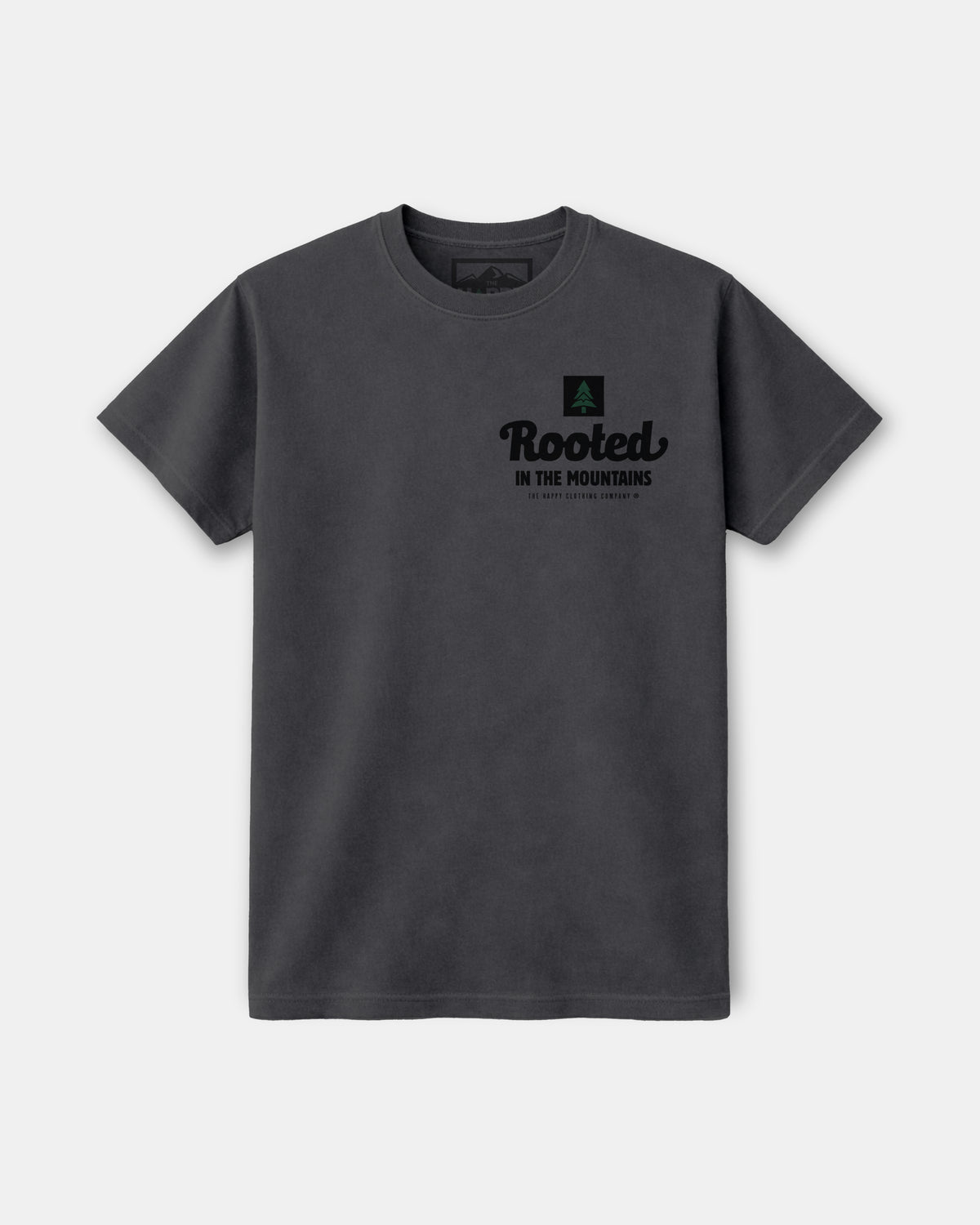 Rooted In The Mountains Nature-Dyed Tee - The Happy Clothing Company