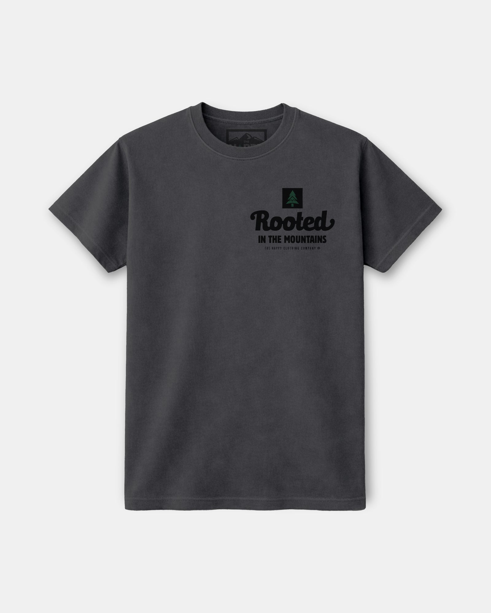Rooted In The Mountains Nature-Dyed Tee - The Happy Clothing Company