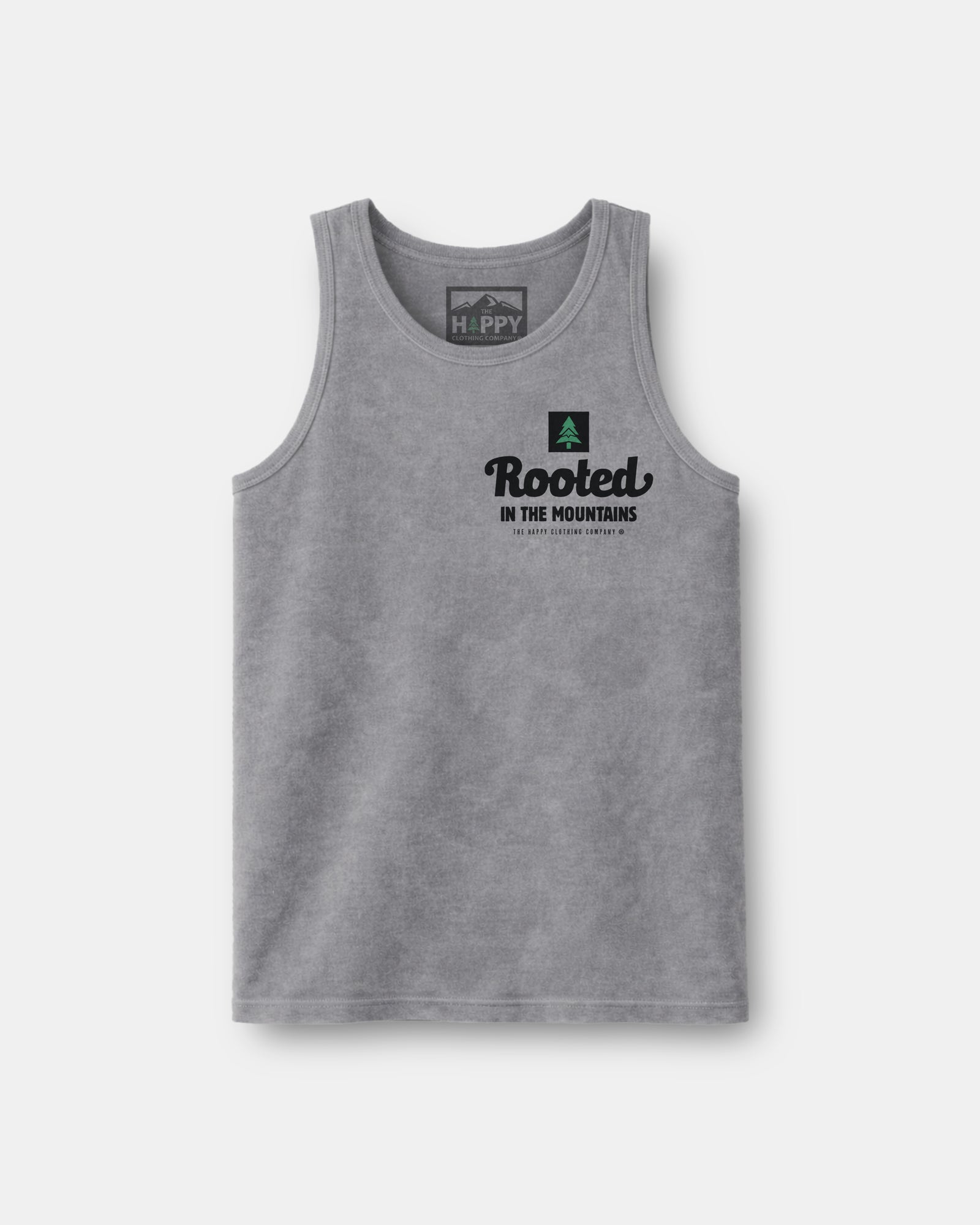 Rooted In The Mountains Nature-Dyed Tank - The Happy Clothing Company