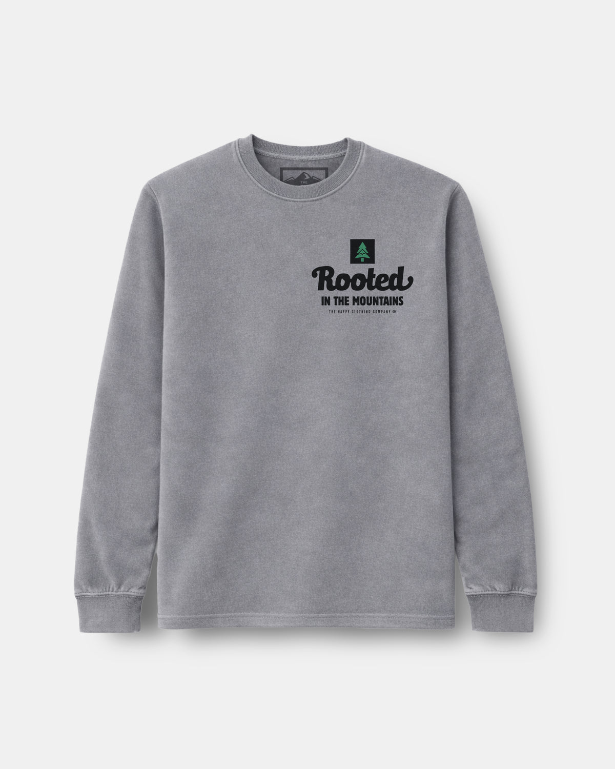 Rooted In The Mountains Nature-Dyed Long Sleeve - The Happy Clothing Company