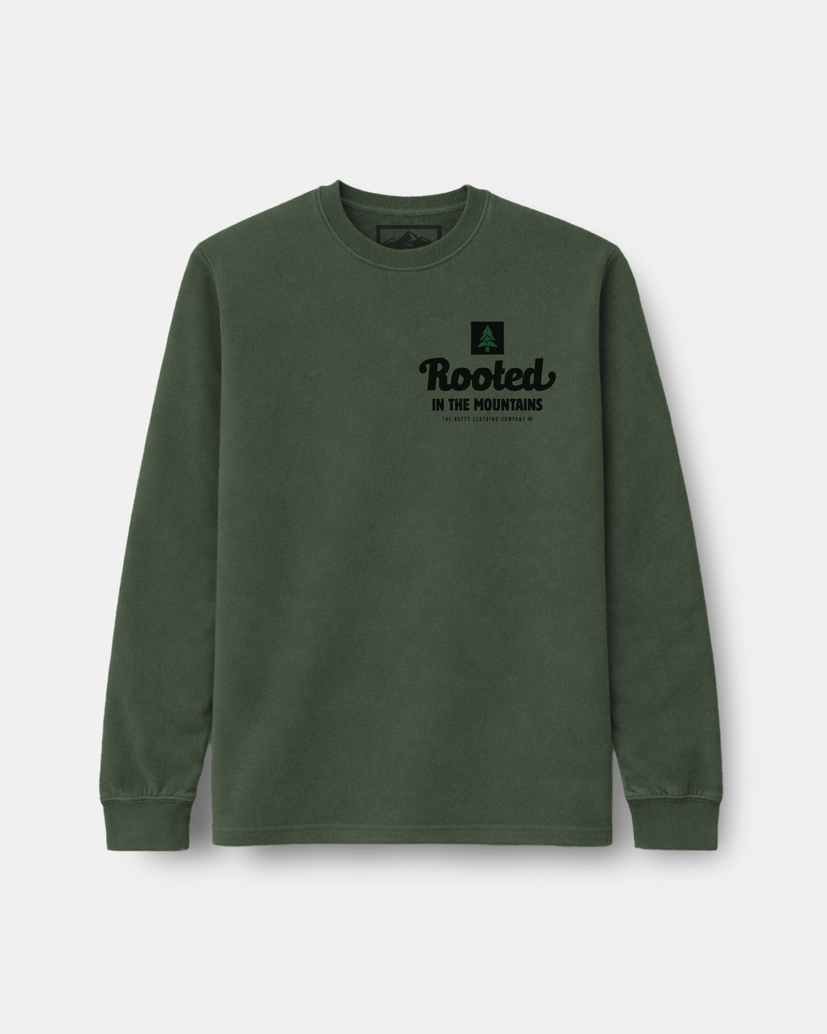 Rooted In The Mountains Nature-Dyed Long Sleeve - The Happy Clothing Company