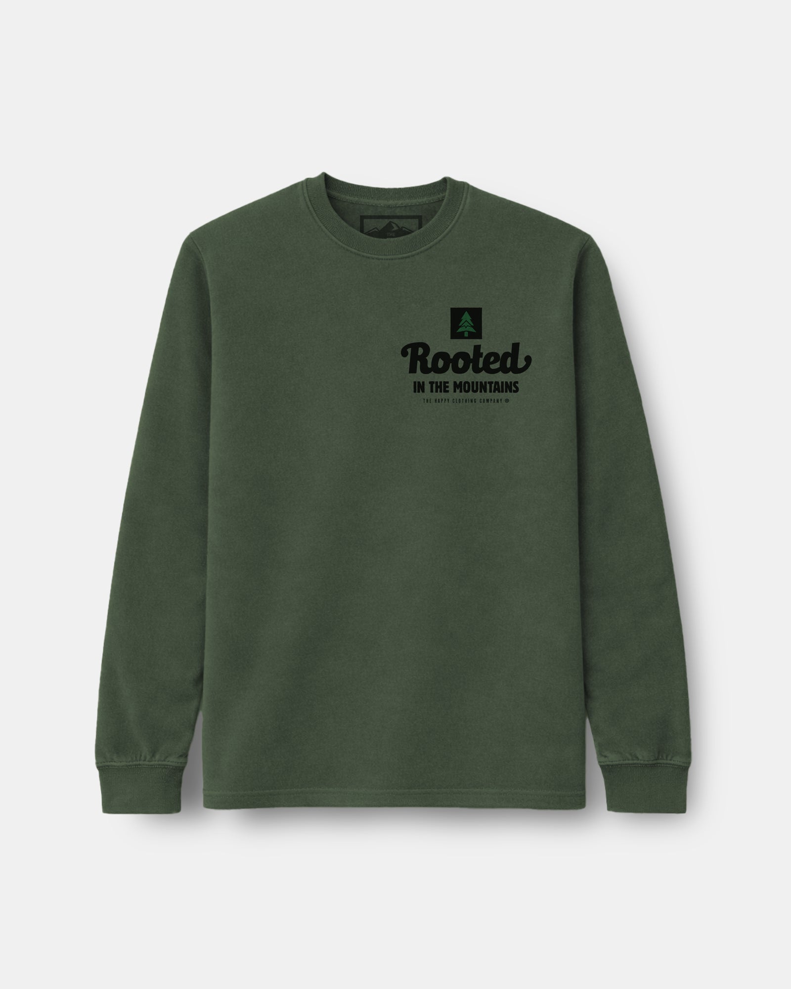 Rooted In The Mountains Nature-Dyed Long Sleeve - The Happy Clothing Company