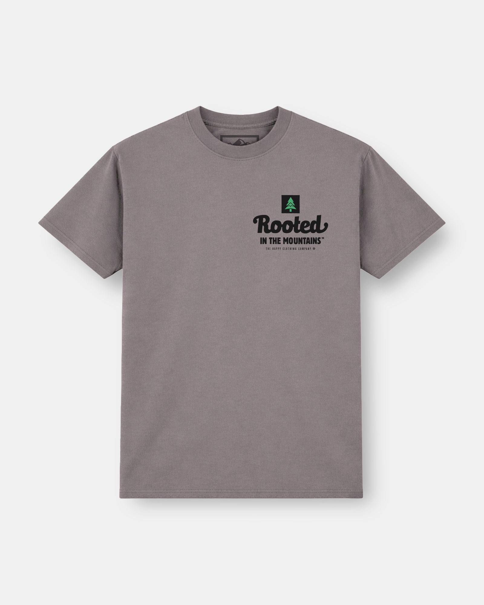 Rooted In The Mountains Heavy Cotton Tee - The Happy Clothing Company