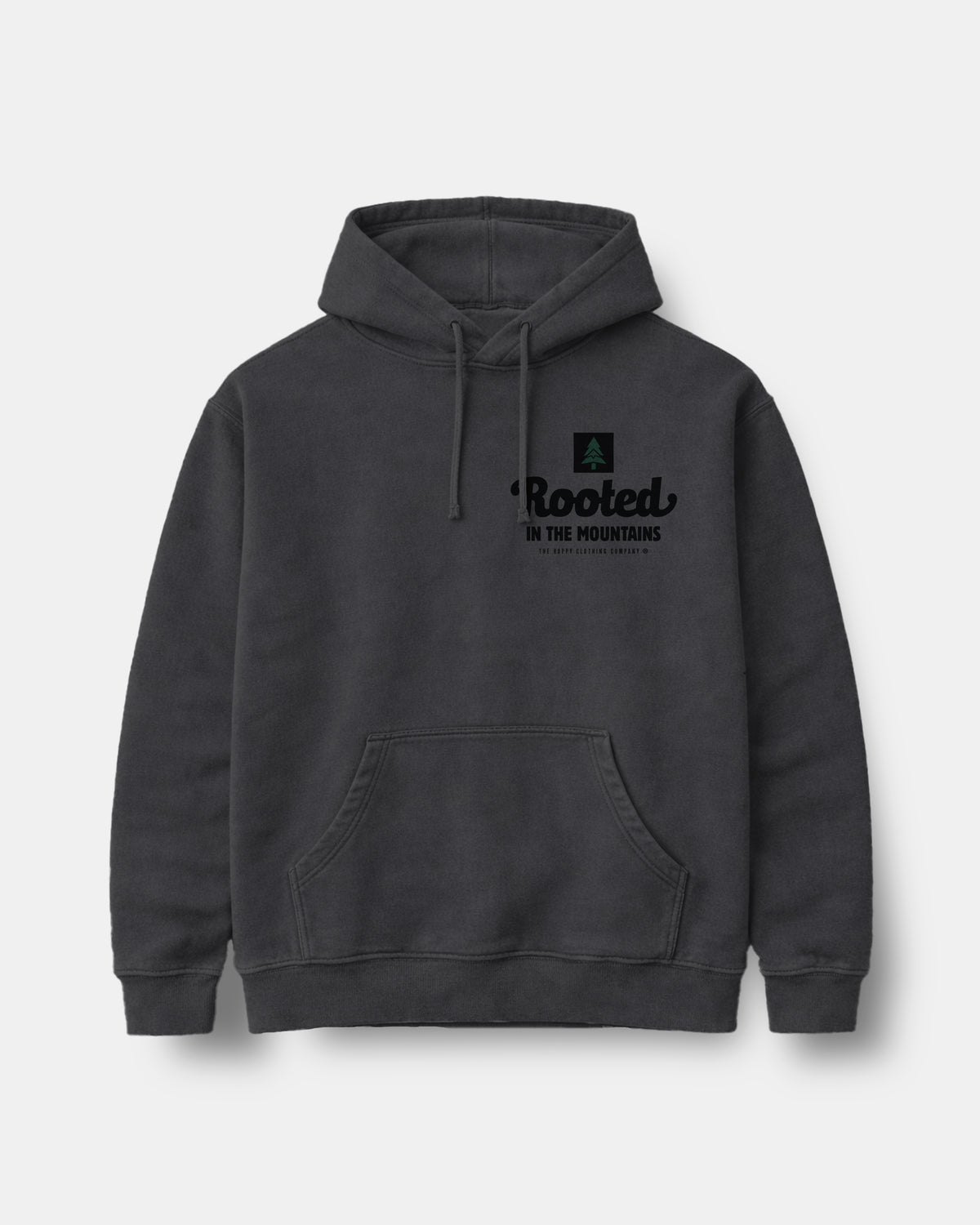 Rooted In The Mountains Nature-Dyed Unisex Hoodie - The Happy Clothing Company