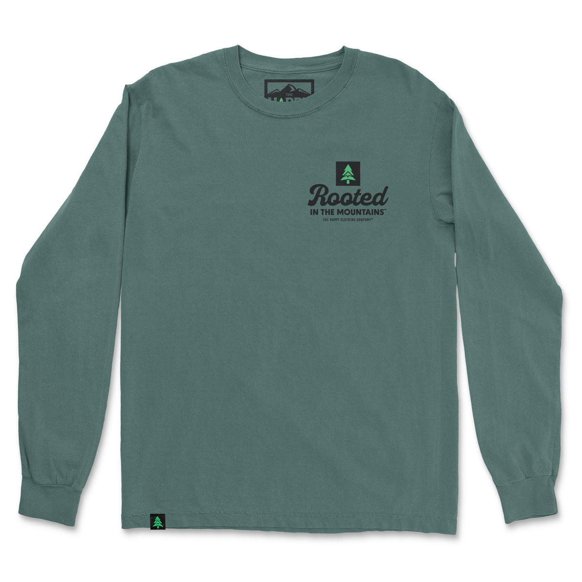 Rooted In The Mountains Nature-Dyed Long Sleeve - The Happy Clothing Company