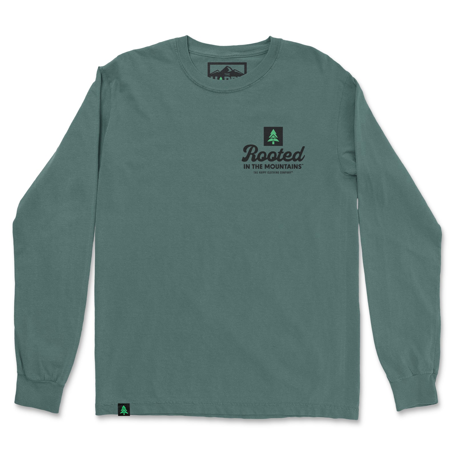Rooted In The Mountains Nature-Dyed Long Sleeve - The Happy Clothing Company
