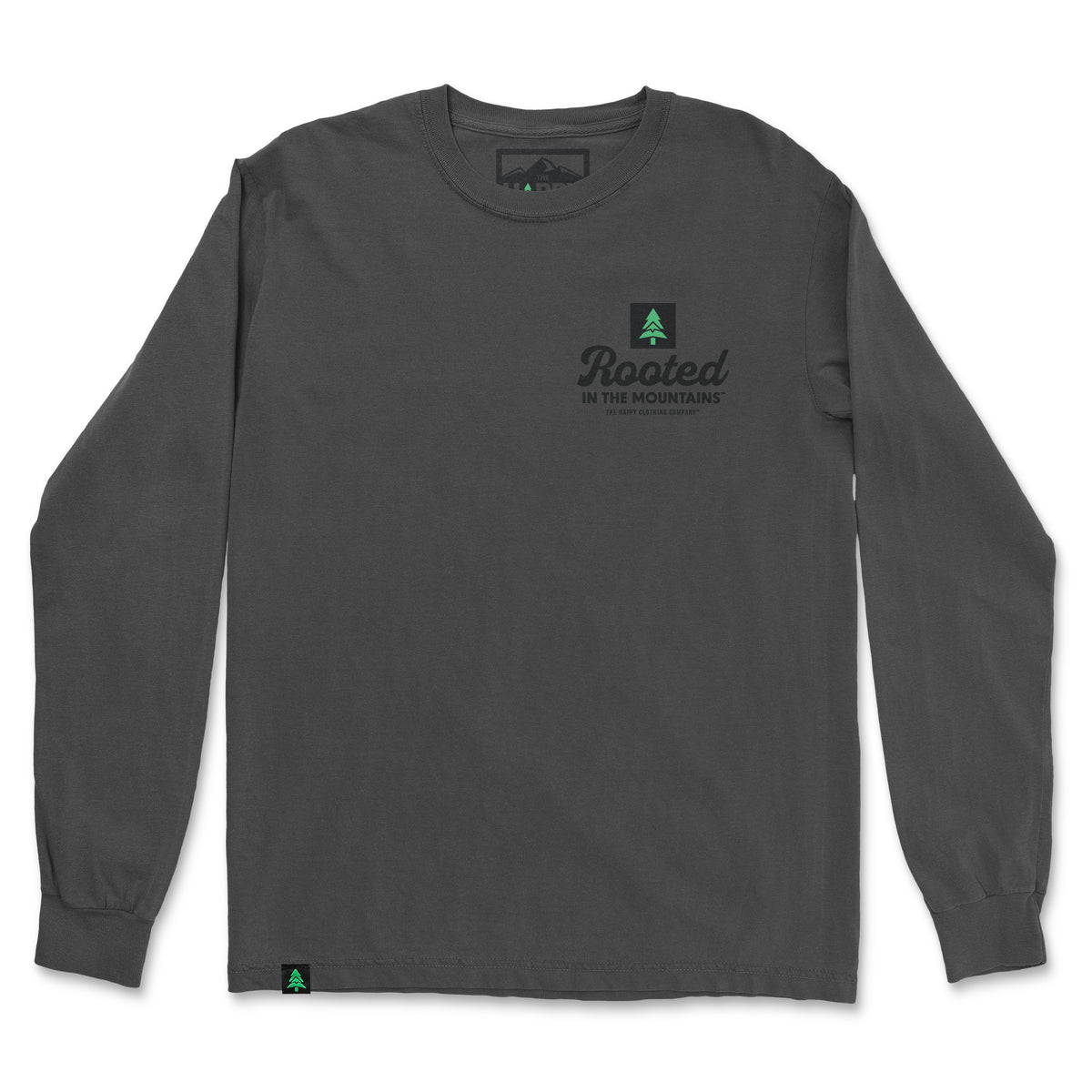 Rooted In The Mountains Nature-Dyed Long Sleeve - The Happy Clothing Company