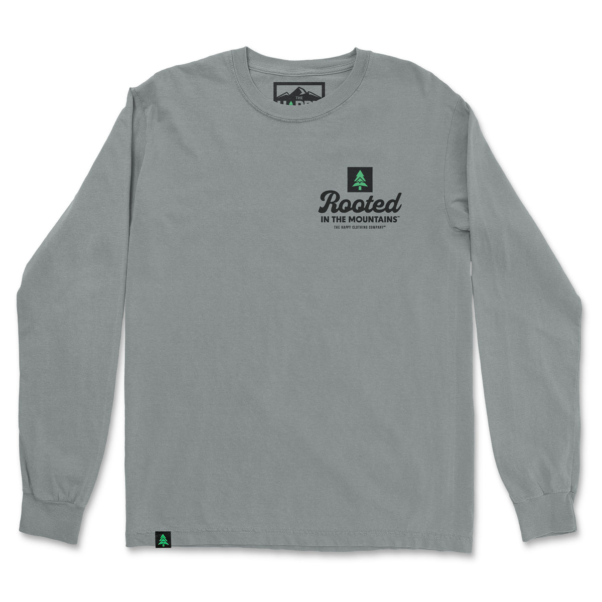 Rooted In The Mountains Nature-Dyed Long Sleeve - The Happy Clothing Company