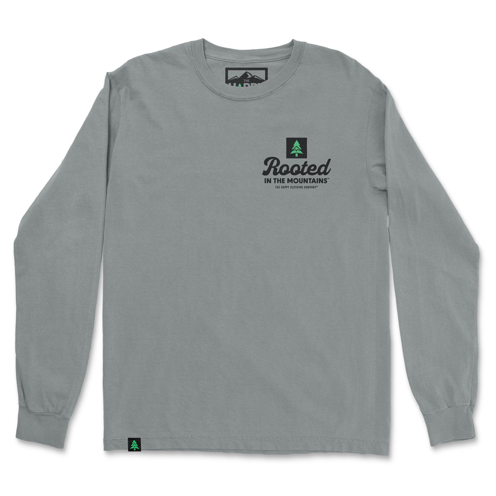 Rooted In The Mountains Nature-Dyed Long Sleeve - The Happy Clothing Company