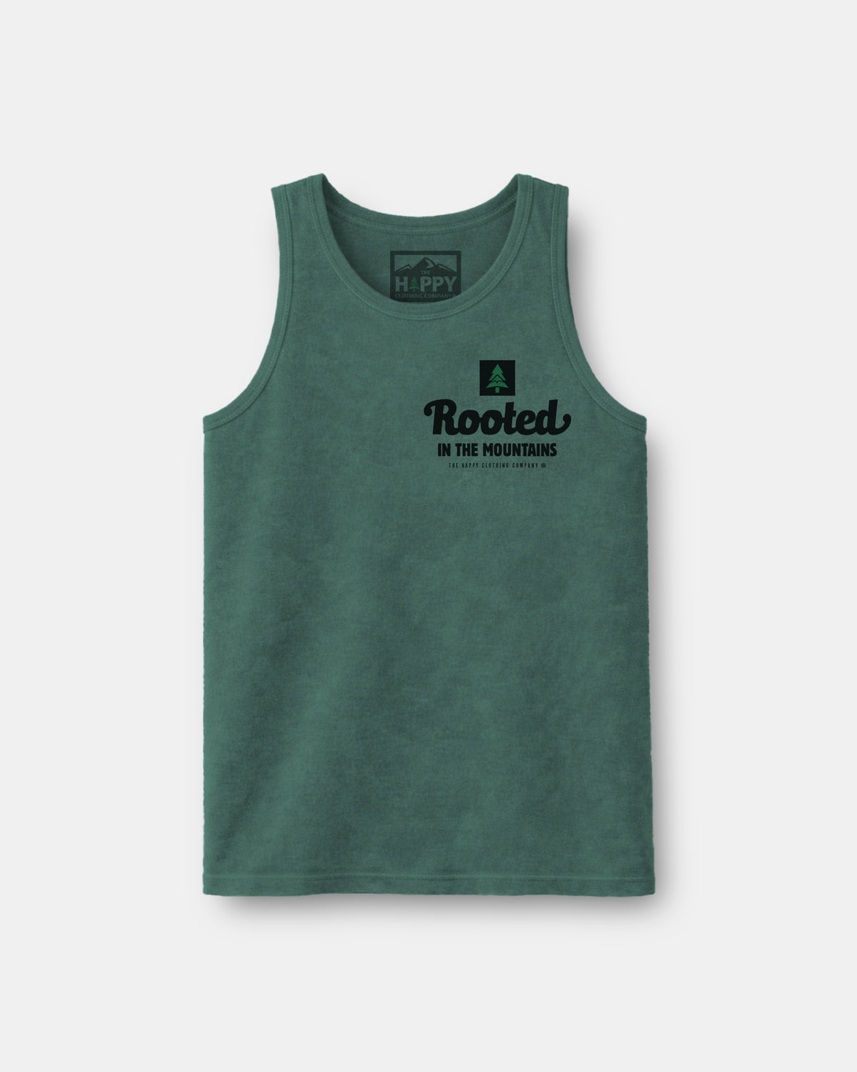 Rooted In The Mountains Nature-Dyed Tank - The Happy Clothing Company